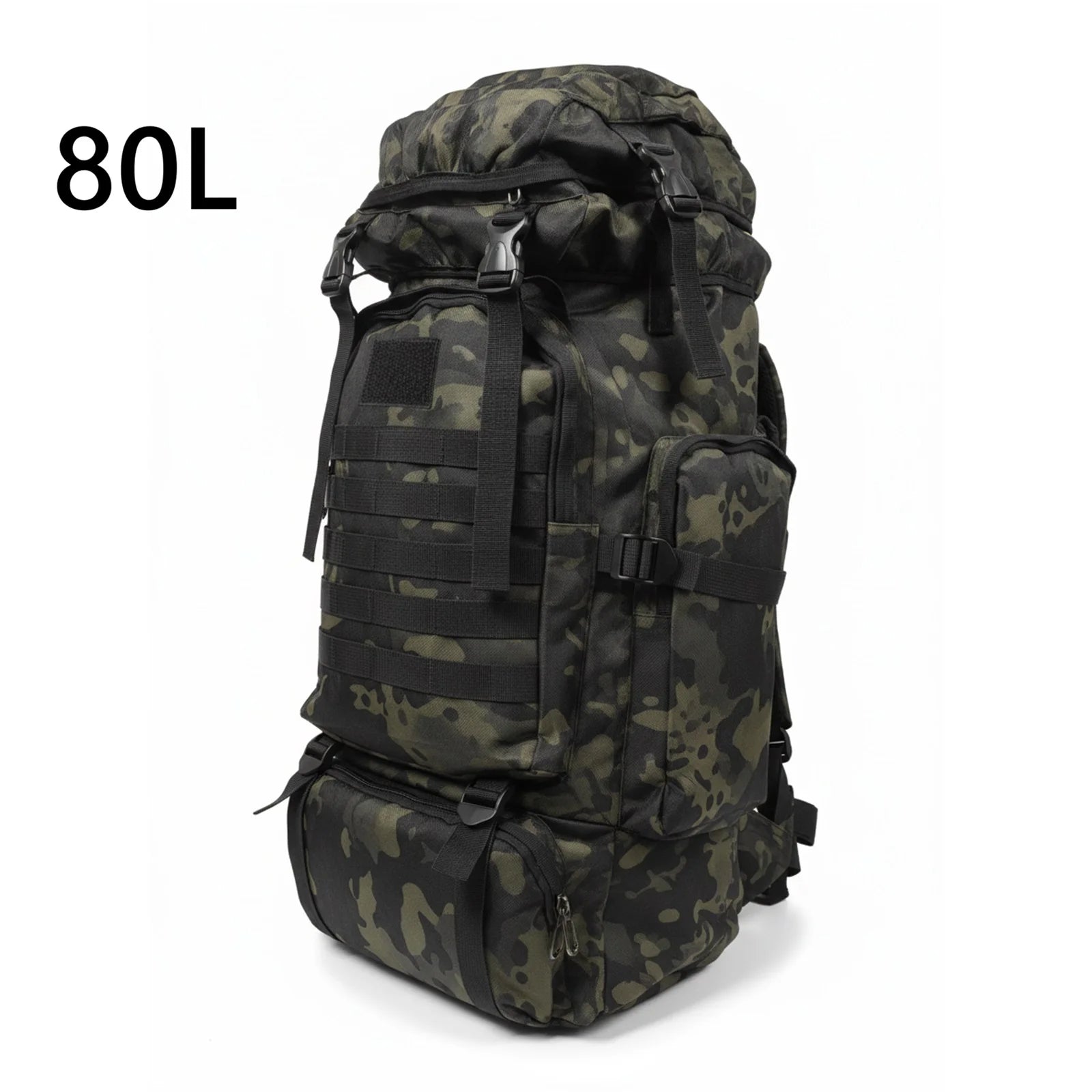 80L/100L Mountaineering Bag Climb Bag Tactical Backpacks Large Backpack Outdoors Hiking Camping Travel Bags