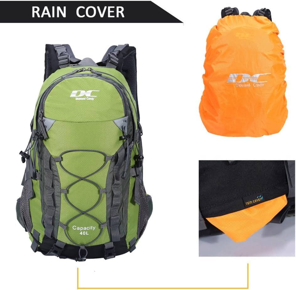 Waterproof Hiking Backpack for Men and Women, Lightweight Day Pack for Travel Camping | Waterproof
